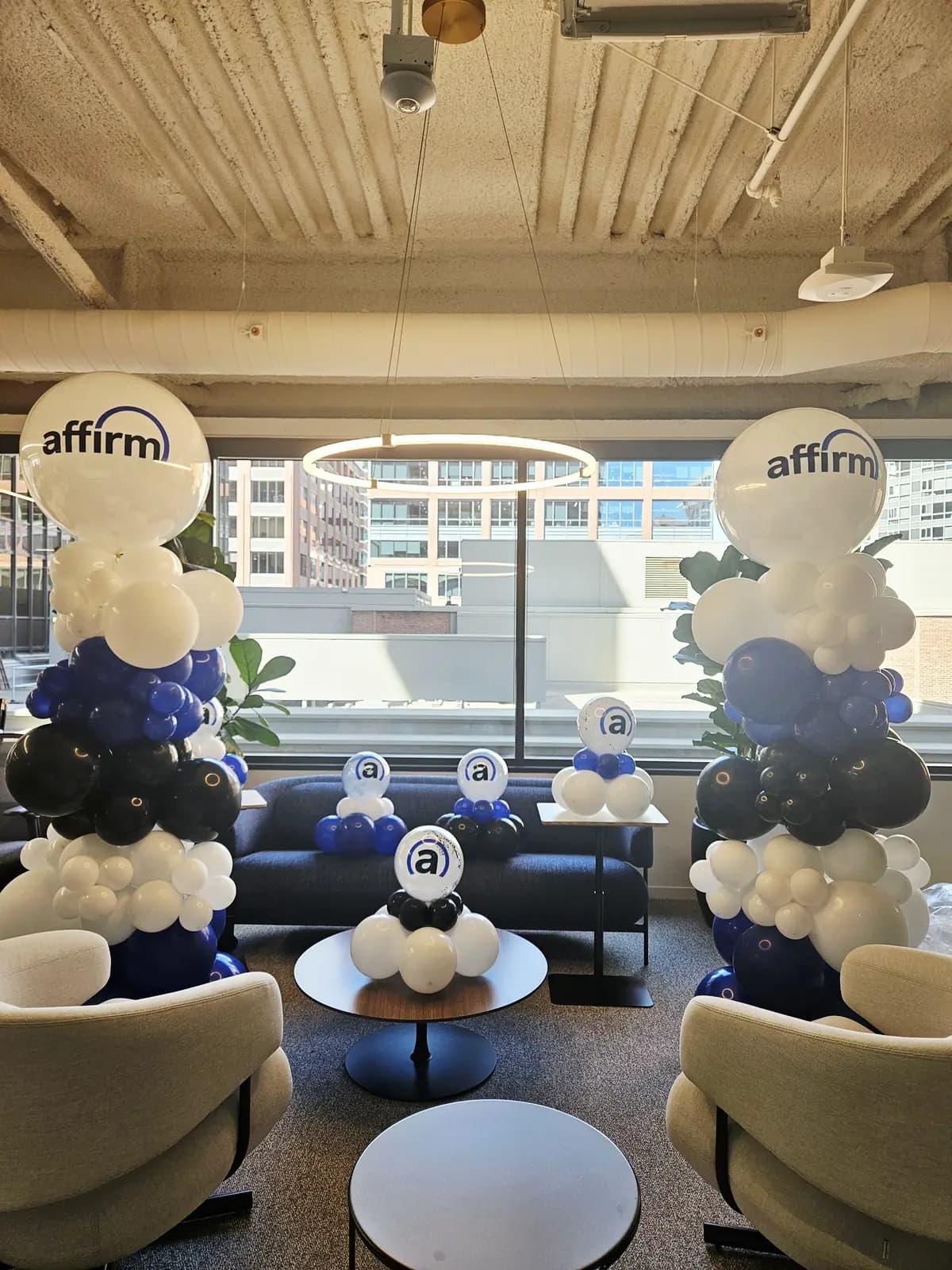 Affirm Corporate Office Balloon Columns — view 01